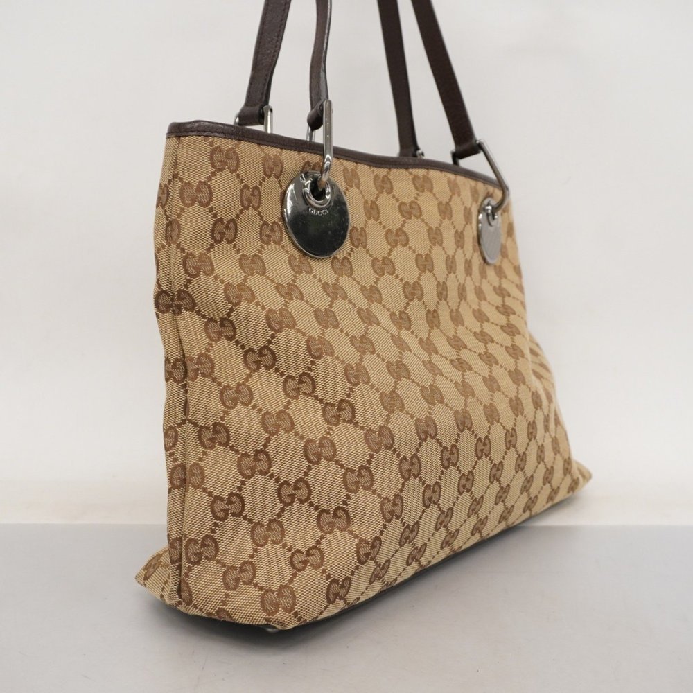 Gucci GG Canvas Tote Bag 120837 Brown Women's P1413113 - Picture 2 of 12